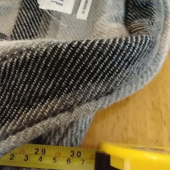 Shirt Gap COPY 100% Soft heavy Cotton button front plaid shirt - Picture 6 of 11